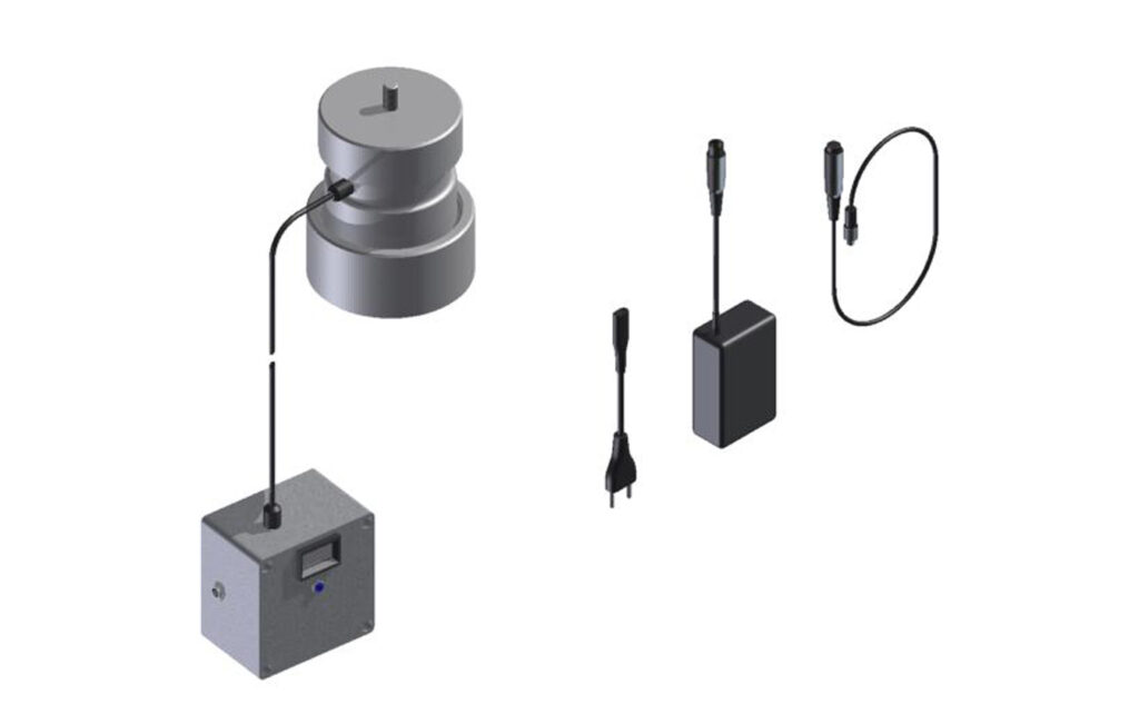 TMH AE12 1000 kN compressive force transducer kit TECHMANHEAD