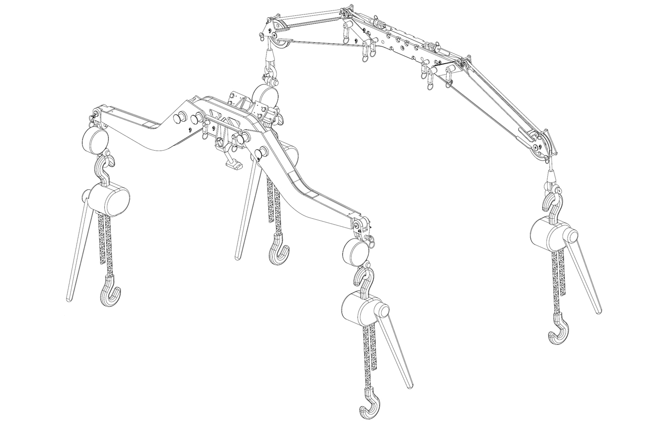 TMH 3000 - 3000 psi mobil hydraulic test stand - TECHMAN-HEAD