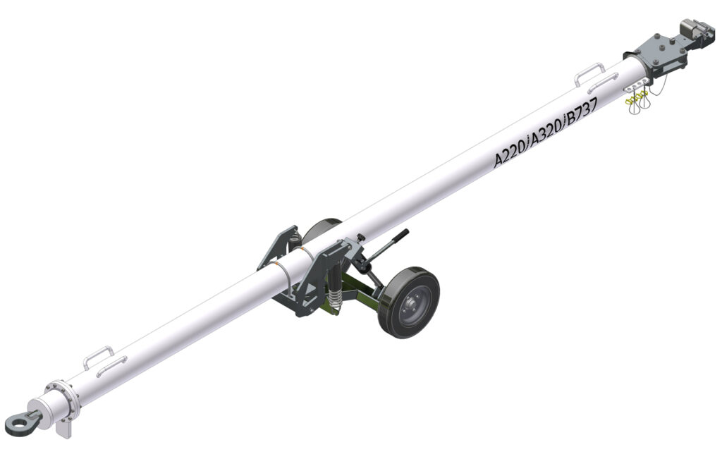 TMH TB72 B737/A220/A320 versatil tow bar TECHMANHEAD