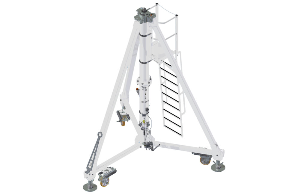 TMH TJ80 Hydraulic tripod jack TECHMANHEAD