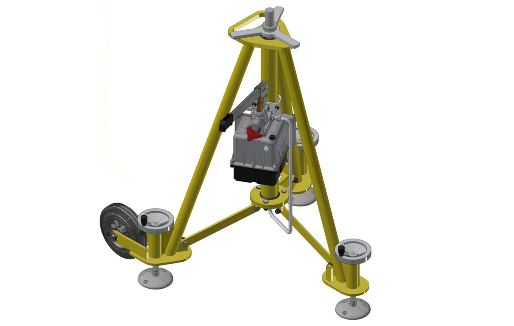 TMH TS42 Hydraulic tripod jack TECHMANHEAD