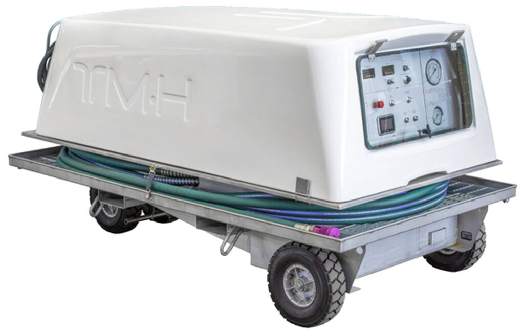 TMH 3000 - 3000 psi mobil hydraulic test stand - TECHMAN-HEAD